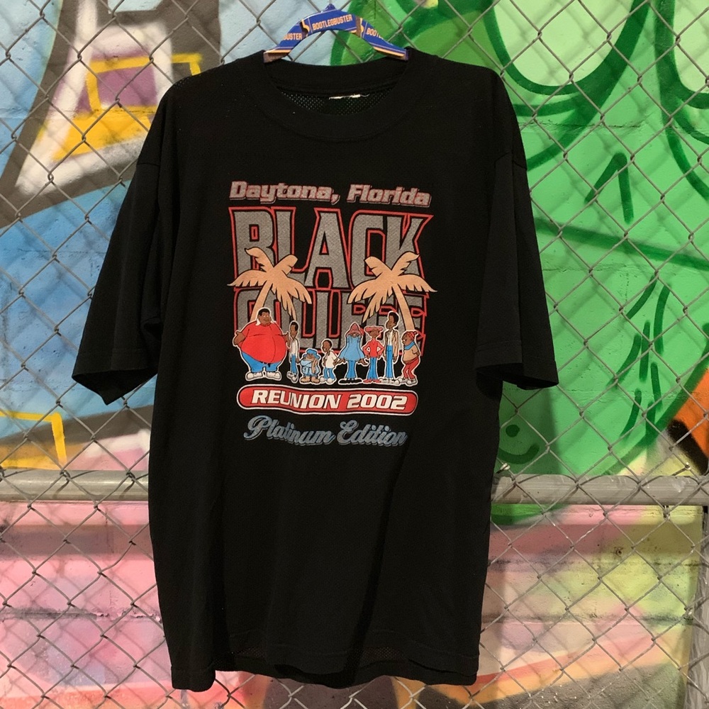 Vintage Black College Reunion Shirt